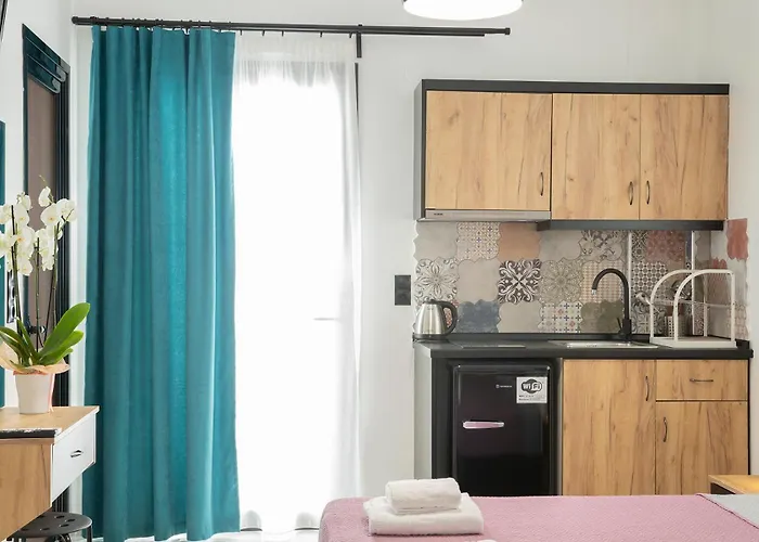 Hotel de apartamente Chrisanthi Leptokarya (Pieria)